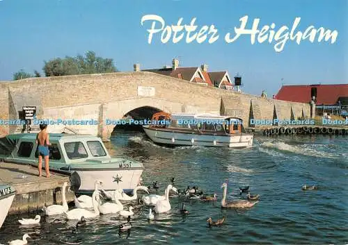 D051927 Potter Heigham Bridge. Norfolk Broads. CKNB 5. Jarrold