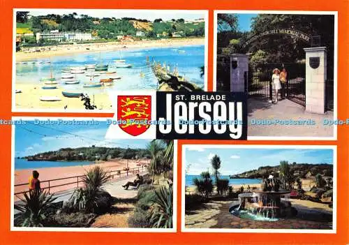 D049362 St. Brelade Jersey. J. 28. E. T. W. Dennis and Sons. Verteilt über Blei