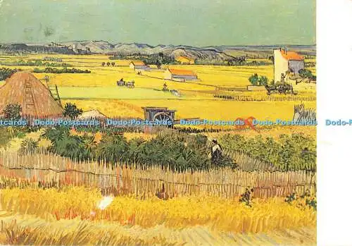 D049419 Vincent Van Gogh 1853 1890. die Ernte. van Gogh Museum Amsterdam. 1989