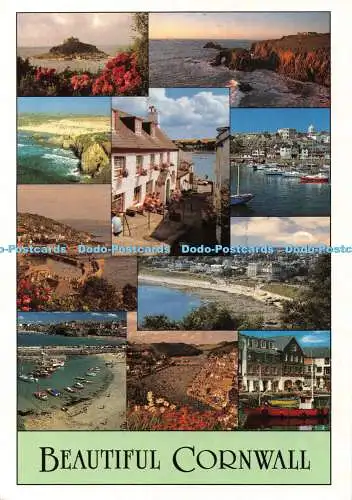 D053986 Schönes Cornwall. Das Meer. The Rocks. John Hinde. Multi View