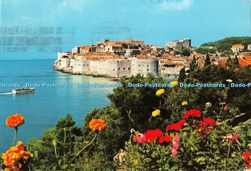 D052266 Dubrovnik. Turistkomerc. 1971. Rotalfoto. Kodak Ektachrome