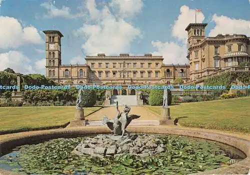 D052285 O. 6. Osborne House. Isle of Wight. Der italienische Garten. Abteilung der th