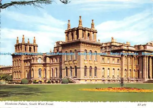 D049483 Blenheim Palace Südwestfront. ET. 4767. Valentine and Sons