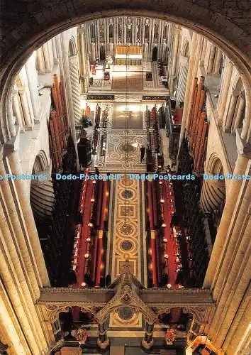 D054057 Durham Cathedral. Chor aus der Turmgalerie. Blick nach Osten. Jarrold. Richter