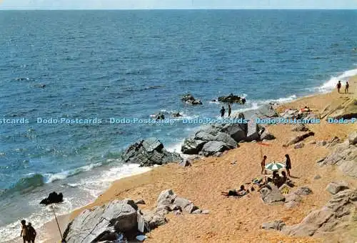 D052350 Canet de Mar. Strand. Serie II. Num. 579. A. Campana y J. Puig Ferran. L.