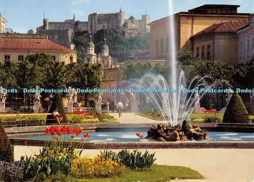 D049560 Mirabellgarten. das Kleinod der Festspielstadt Salzburg. Gemütlich. Alfred Gr