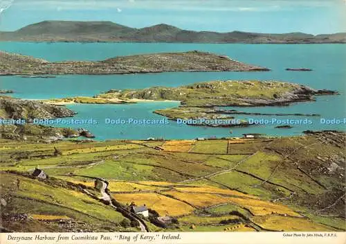 D054231 Irland. Hafen von Derrynane vom Coomikista Pass. Ring of Kerry. John Hin