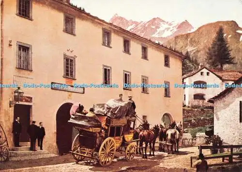 D054284 PTT Museum. Postrelaisstation. Simplon Dorf