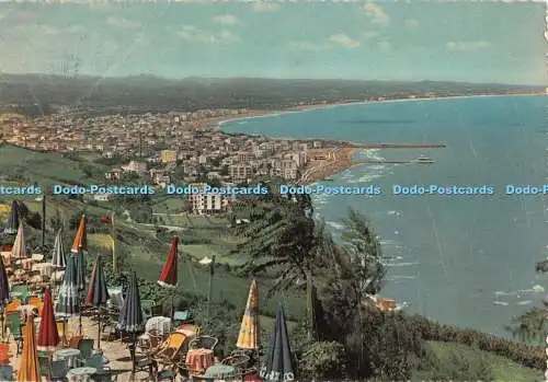 D052577 Cattolica. Panorama vom Berg Gabicce. L Adriatica. Kodak Ekt