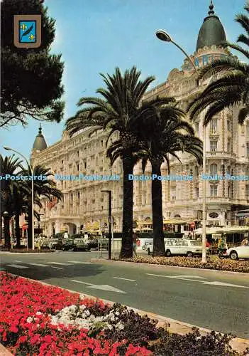 D056085 Cannes. La Croisette et l Hotel Carlton. Fisa