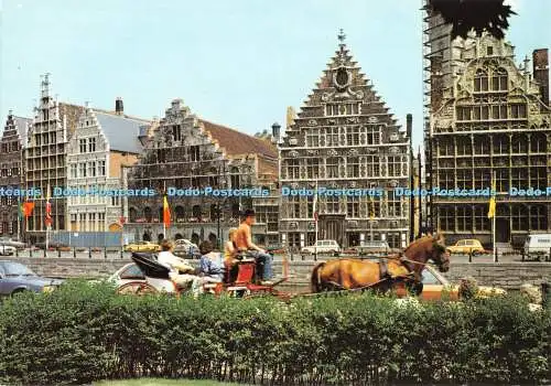 D054453 Gent. Graslei. Quai aux Herbes. Ern. Nels Thill