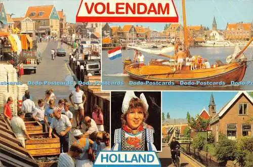 D056248 Volendam. Holland. Euro Farbkarten