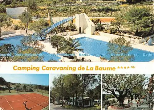 D052783 Camping Caravaning de La Baume. Hotellerie de Plein Air. Combier Macon.