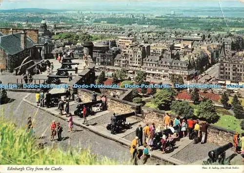 D054554 Edinburgh City vom Schloss. E. Ludwig. John Hinde Studios. 2SC 7. 19