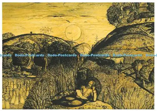 D052813 Tal dick mit Mais. Das Ashmolesche Museum. Samuel Palmer