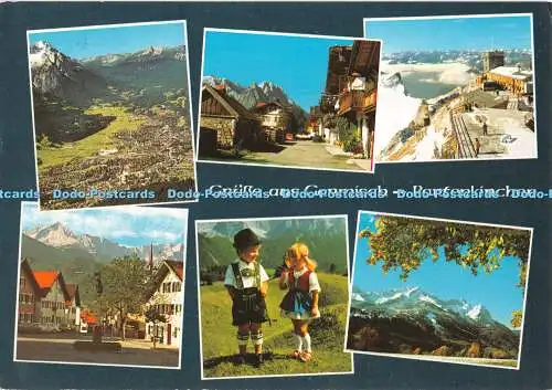 D054577 Grusse aus Garmisch Partenkirchen. 13974. Alois Grundler. 1985