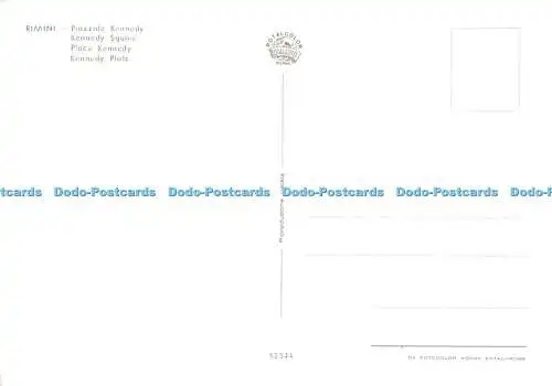 D051426 Rimini. Platz Kennedy. Rotalcolor. Da Fotocolor Kodak Ektachrome