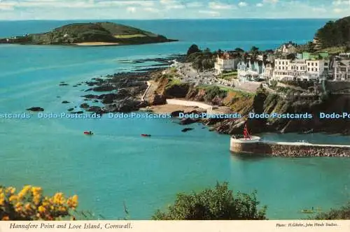 D054620 Hannafore Point und Looe Island Cornwall. H. Gossler. John Hinde Studios