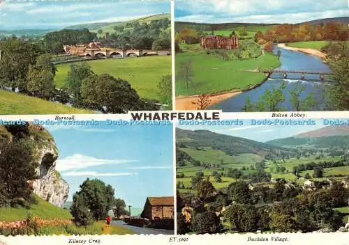 D056391 Wharfedale. Bolton Abbey. Kilnsey Crag. Valentinstag. Multi View