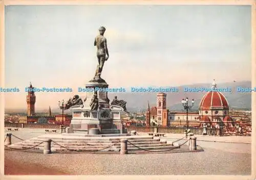 D056502 Florence. Piazzale Michelangiolo. Z. B. F. Stab Grafico Cesare Capello.