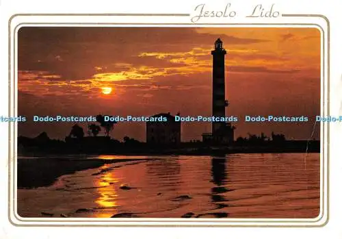 D051633 Jesolo Lido. Ve. Der Leuchtturm. Garami. Mag. ni Favalli. Jesolo Lido. 1