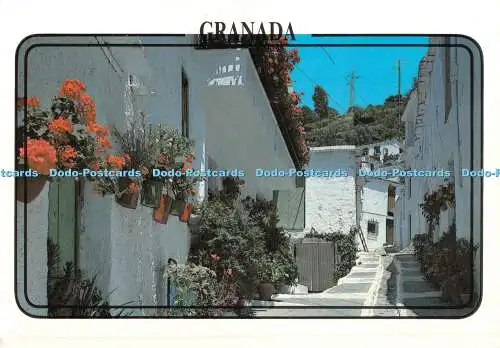 D053117 Granada. Typische Straße. Alpujarras