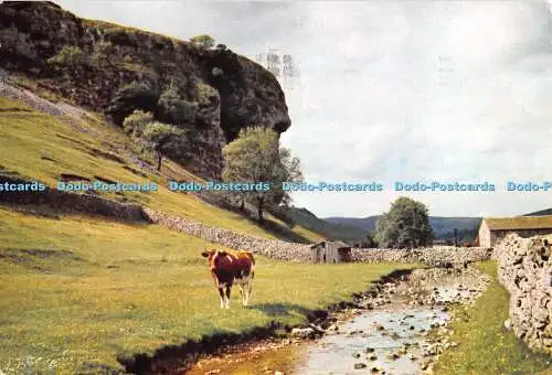 D056655 Wharfedale. Kinsley Crag. J. Arthur Dixon. 1972
