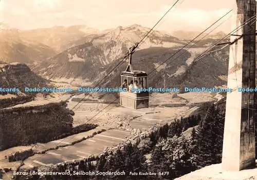 D053160 Bezau i. Bregenzerwald. Seilbahn Sonderdach. Risch Lau