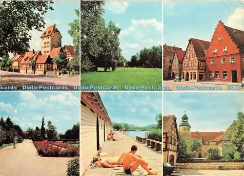 D056827 Hersbruck. Frankenalb. Steinbauer. Multi View. 1966
