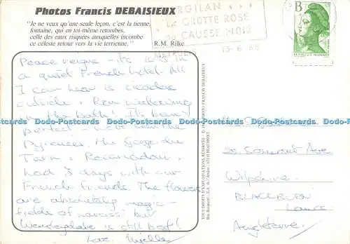 D053353 Je ne veux qu une seule lecon. c est la tienne. Francis Debaisieux. 1985