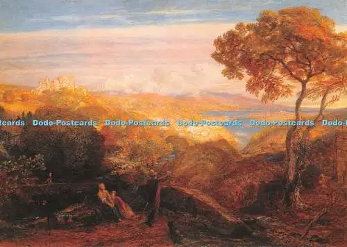 D055148 Samuel Palmer. Der Prospekt. Aquarell und Korpusfarbe an Karton. WAC40