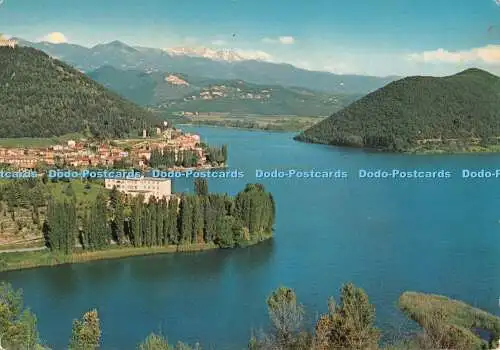 D055231 Lago Di Piediluco Terni Panorama. Gesamtansicht. Rotalcolor. Möbel pe