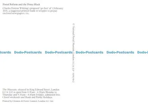 D057086 Postreform und der Pfennig schwarz. Charles Fenton Whiting vorgeschlagen go fr