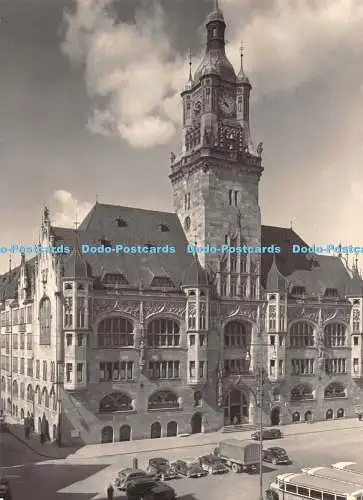 D053631 Alt Stuttgart. Historische Metz Aufnahme aus Dem Jahre. Rathaus. Gebr. M