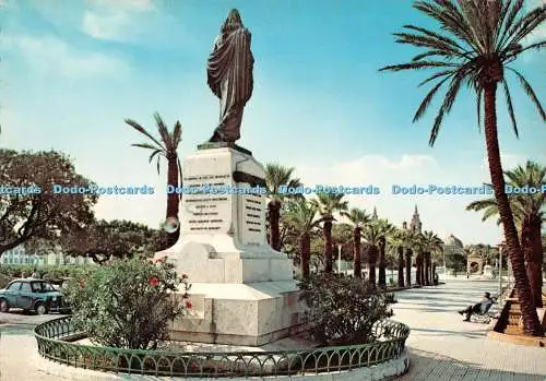 D055433 Malta Floriana. Denkmal von Christus dem König. Der Malta Import und Export