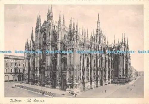 D055486 Milano Il Duomo. 136156. Agenzia Alterocca Garami. Similbrom