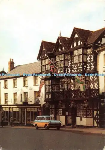D053750 Shropshire. Feathers Hotel. Ludlow. Ein bemerkenswertes elisabethanisches Fachwerk