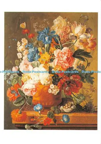 D053785 Blumen in Vase. Paulus Theodorus Van Brussel. National Gallery Publicat