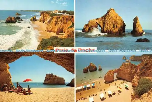 D055641 Praia da Rocha. Portugal. Algarve. Aspekte der Küste. Cesar De Sa. Nein