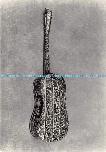 D055822 Gitarre. Hergestellt von Joachim Tielke. Victoria and Albert Museum. Krone