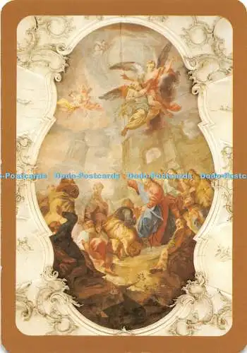 D055885 Salzburg. Erzabtei St. Peter. Abteikirche. Deckenfresko Von Franz X. Kon