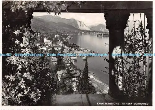 D057941 Lago Maggiore. Stresa Borromeo. 186. Fotocelere. Abele Preda. 1938 XVI