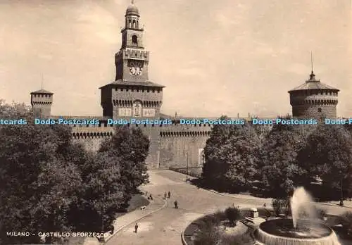 D057959 Milano. Castello Sforzesco. Fotografie Pace E C. Milano Anno XVI. Luxus