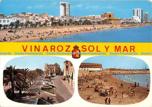 D058025 Vinaroz Sol y Mar. Barcelona. Nr. 44. Castellon. F. Castell. Graficas Ha