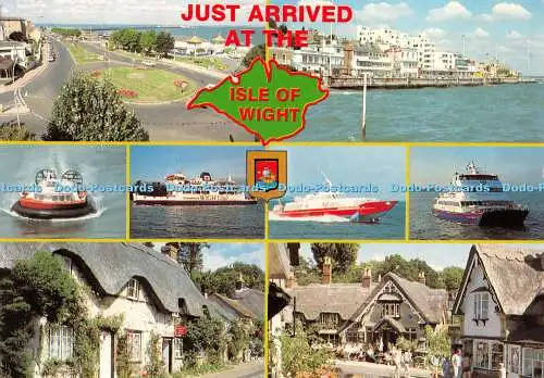 D058076 Gerade auf der Isle of Wight angekommen. Nahe. 1999. Multi View