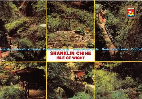 D058079 Shanklin Chine. Isle of Wight. Historische malerische Schlucht für die Öffentlichkeit zugänglich seit