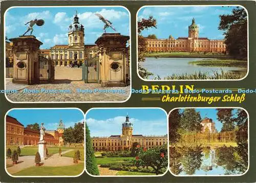 D058342 Berlin. Charlottenburger Schloss. Schloss Charlottenburg. Schoning. Schik