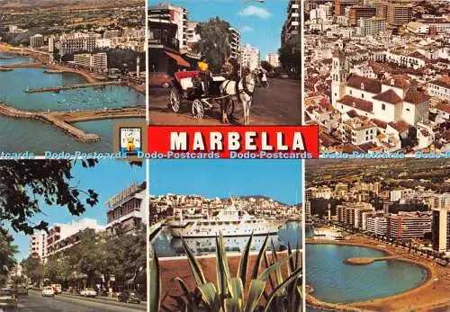 D058475 Marbella. Nr. 30. Costa del Sol. Escudo de Oro. Dominguez. Fisa. Multi V