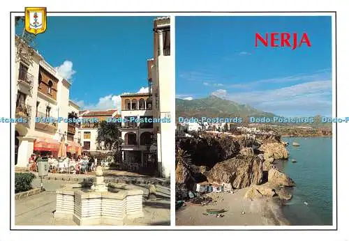 D058490 Nerja. Costa del Sol. Platz Balcon Europa quadratisch. Strand Calahonda. L. Do