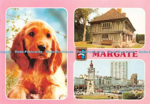 D059027 Margate. Urlaub auf der Insel Thanet. Elgate Postkarten. Multi View. 1